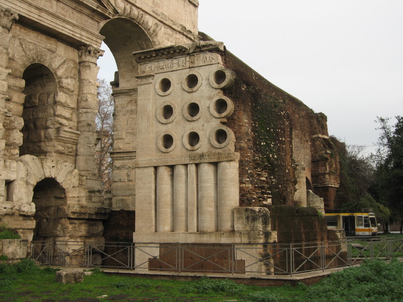 The baker's tomb in Rome