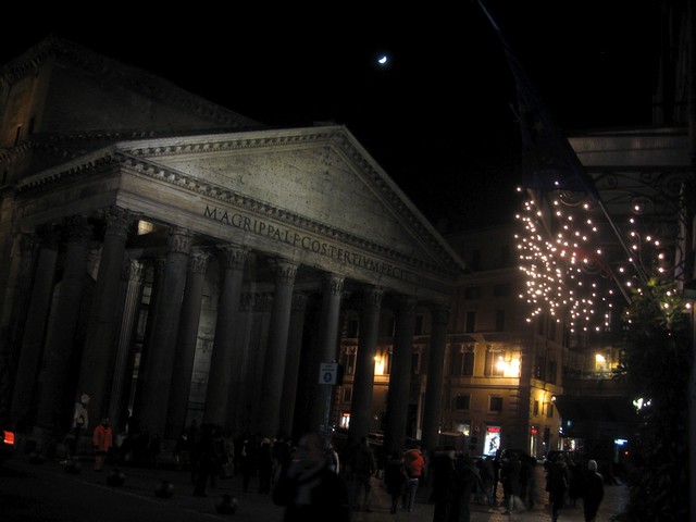 Pantheon by night