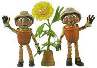 Bill anbd Ben, the flowerpot men